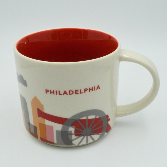 Starbucks, You Are Here Collection, Philadelphia Mug, 14 Fl Oz 2013 - Picture 2 of 6